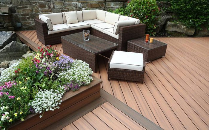 Trex decking example